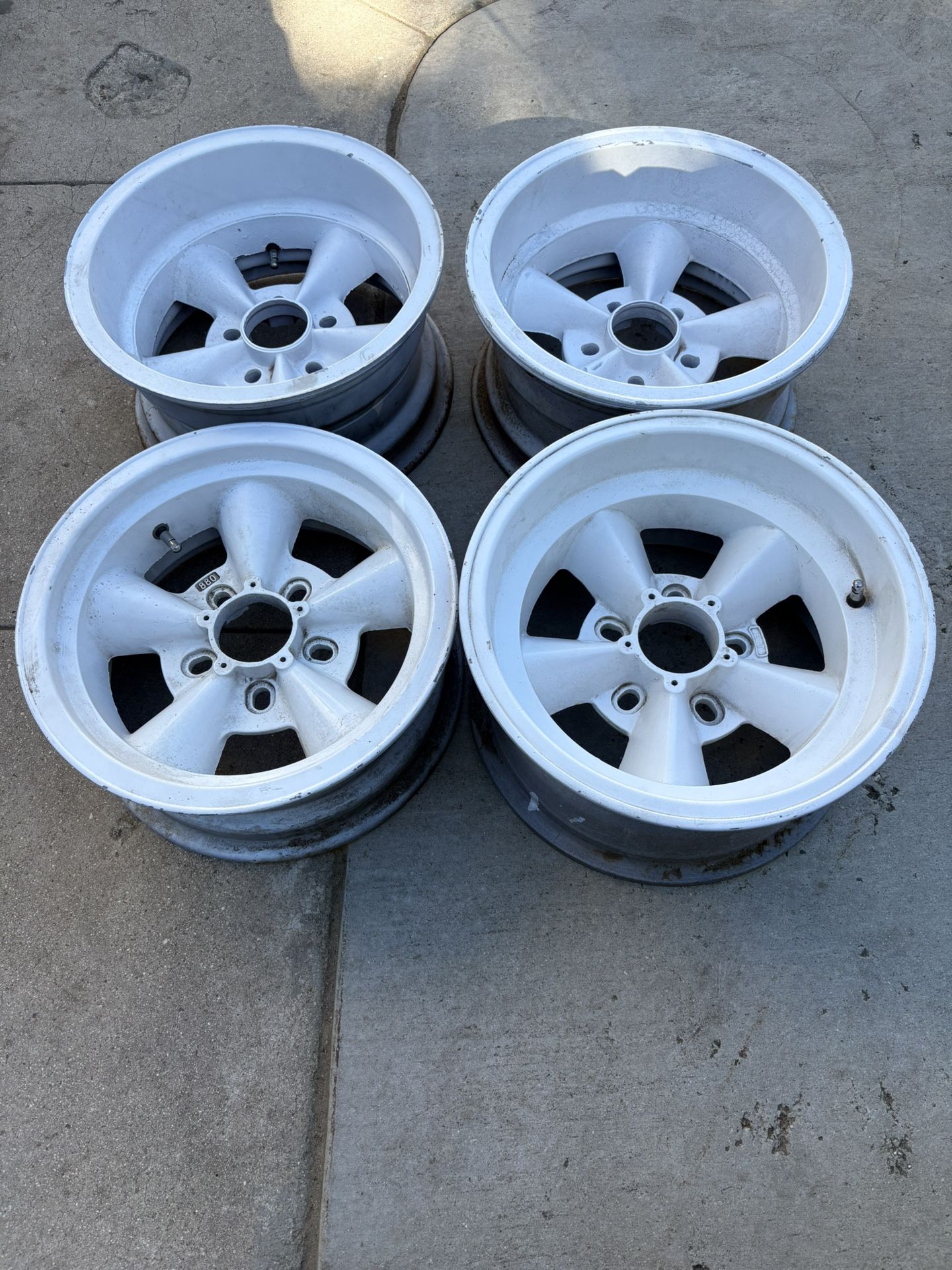 5 Spoke Vintage American Torque Racing Wheels Chevrolet Plymouth Dodge ...