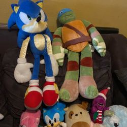 Bundle Of Plush Stuffed Toys