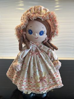 Paper Mache Doll Approx 14” Tall