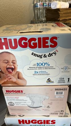 Diapers and wipes big box