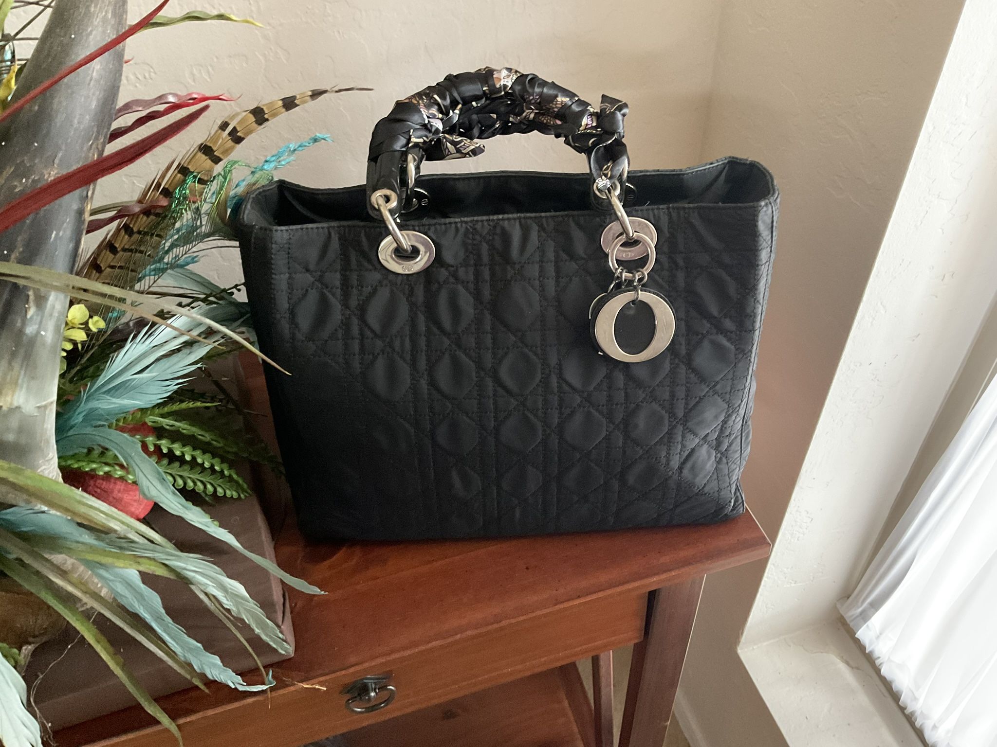 Authentic Christian Dior Quilted Handbag