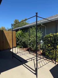 Full size canopy bed frame—-originally $700