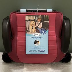 NEW!! GRACO' TURBOBOOSTER Backless Seat 2.0 - for Child - posted price is firm.