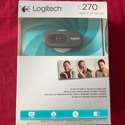 Logitech C270 HD Webcam New In Box