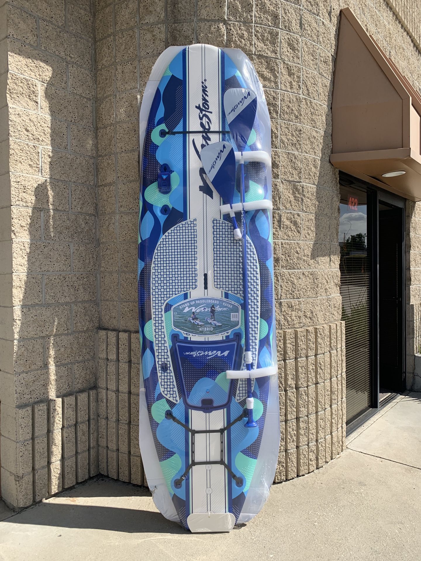 Wavestorm Supyak Stand Up Paddleboard Kayak Hybrid