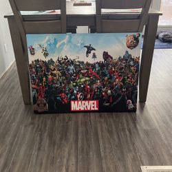 Marvel Wall Art And Curtains 