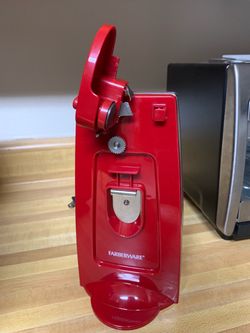 Farberware Electric Can Opener Red
