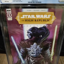 Star Wars The High Republic 6 cgc 9.8