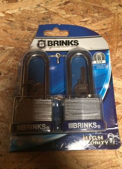 Brinks lock and key