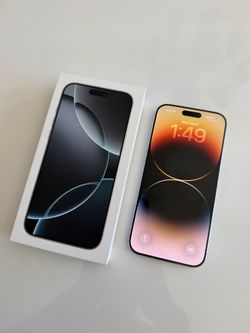 iPhone 16 pro max 512 GB white titanium