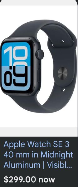 Applewatch Se 3 dark blue