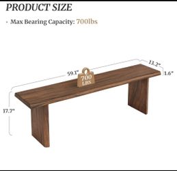 Brand new real wood heavy duty bench