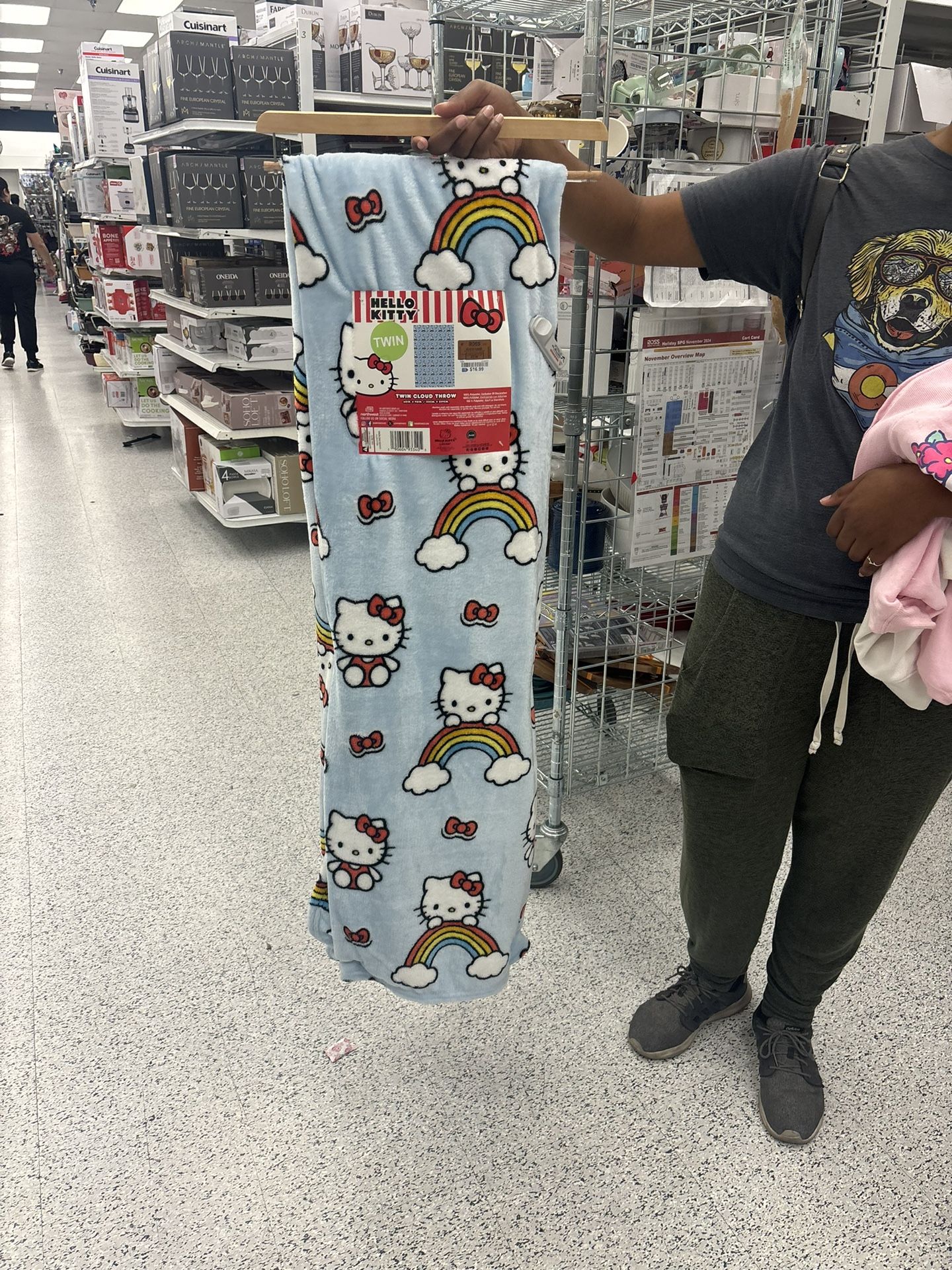 Hello Kitty Rainbow Blanket 🥰