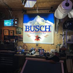 Busch Beer Sign
