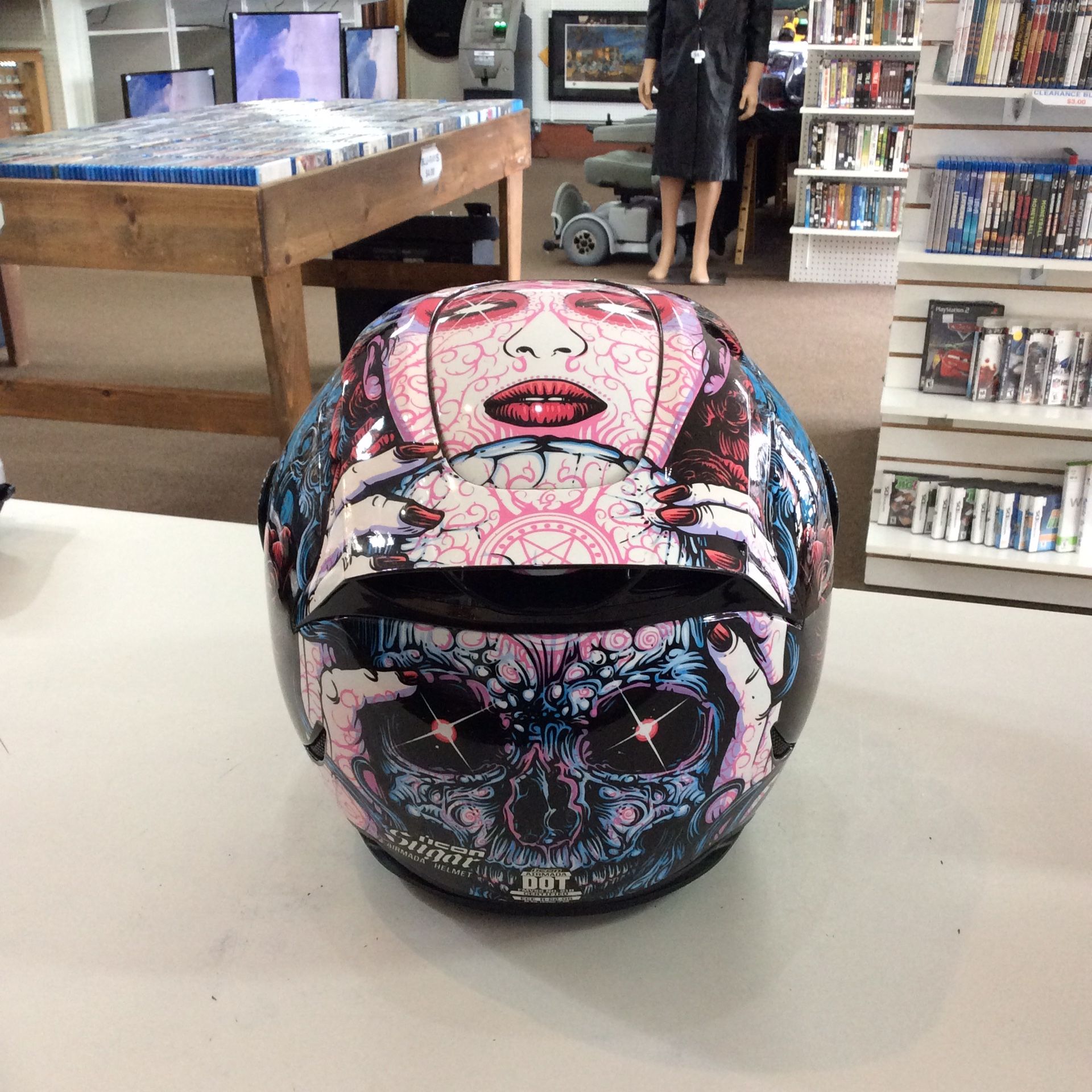 Icon sugar hotsell skull helmet