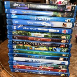 15 Disney Blu Ray & DVDS 