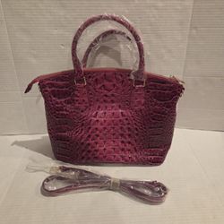 New Faux Croc Handbag Bag Purse 