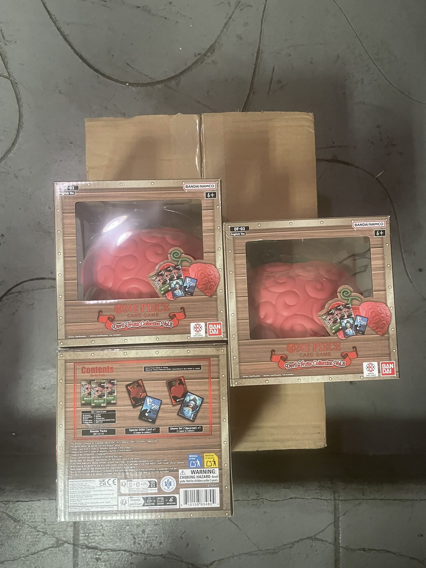 One Piece Card Game Vol 3 Devil Fruit $1