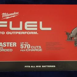 MILWAUKEE 2830-20 CIRCULAR SAW M18 FUEL NEW $220  