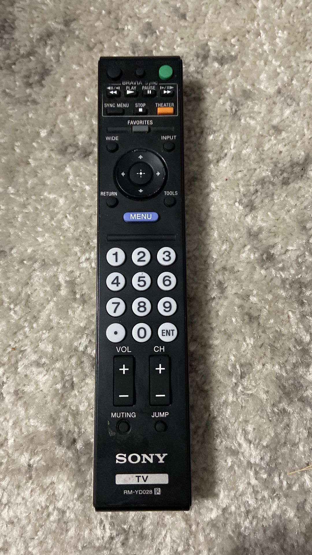 Sony remote