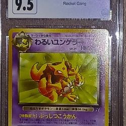 1997 Japanese Dark Kadabra Pokemon Card CGC 9.5