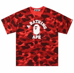 Bape red camo tee 3XL