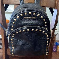 Authentic Michael Kors Studded Backpack 