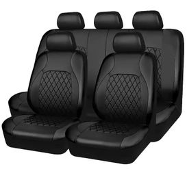 Carpass, Seat covers set, ZTPULB-V3, Black, 8 Piece