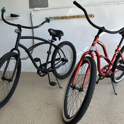 Two Beach Cruisers