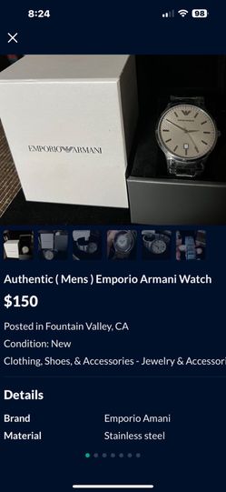 Armani Watch For Men