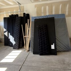 Luxury Bed Frame with mattress