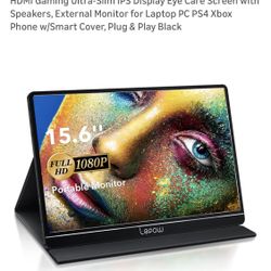 Lepow  Portable Monitor 15.6 Inch,