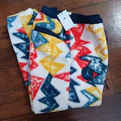 Nike Air Jordan Essential Mountainside Statement Fleece Sherpa Pants Large Standard Fit
