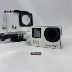 GoPro Hero 4 Black Action Camera and Case