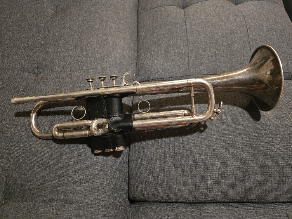 Trumpet, 2 Mouthpieces, 4 Mutes, And A Case For The Trumpet And Mutes