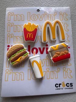 Mc Donalds Crocs Charms