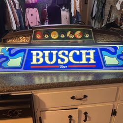 Vintage Bush Pool Table Light 