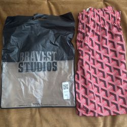 Bravest Studios Pink XS shorts New
