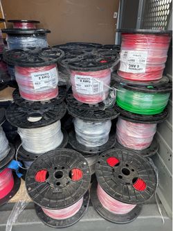 #1 #2 #3 #4 #6 #8 #10 Wire 500ft THHN Single Stranded Copper Cable (#8 500ft $230  price Of Each )