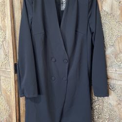 Boohoo Blazer Dress
