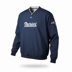 2007 New England Patriots NFL Pullover Windbreaker Jacket Football Mens XL