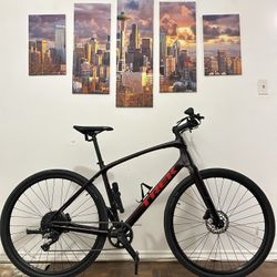 2024 Trek FX Sport 5 | Carbon | Large | Hybrid Bike