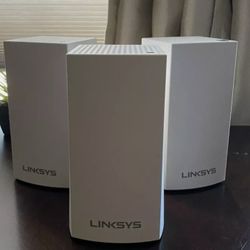 Linksys - Velop AC1300 Dual-Band Mesh Wi-Fi 5 System (3 Pack) 