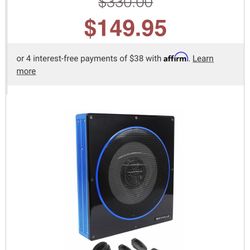 Underseat Flat subwoofer