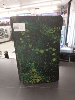 Green painted PS5