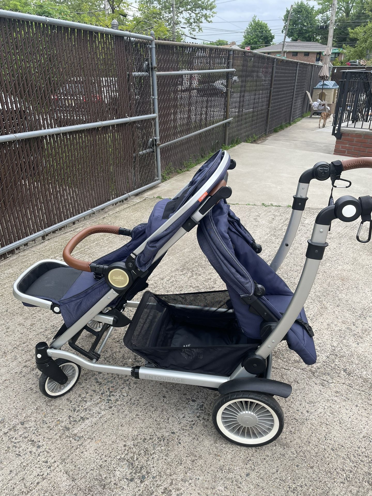 Austlen Entourage 2.0 Double Stroller in Navy for Sale in Staten Island NY OfferUp