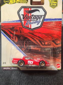 Hot Wheels Premium '76 Greenwood Corvette