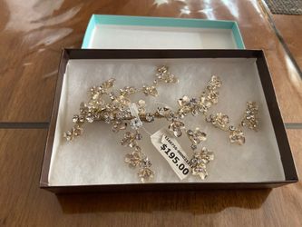 bride hair ornament vintage style