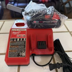 Milwaukee 2.0 Battery And M12 And M18 Charger 