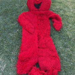 Complete Sesame Street Elmo Mascot Halloween Birthday Party Adult Costume
